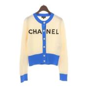 Chanel Vintage Pre-owned Kashmir toppar Blue, Dam