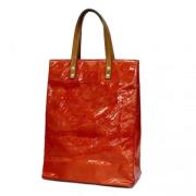 Louis Vuitton Vintage Pre-owned Tyg louis-vuitton-vskor Red, Dam