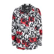 Love Moschino Multifärgad Casual Jacka Multicolor, Dam