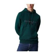 Calvin Klein Säsongs Monolog Hoodie Green, Herr