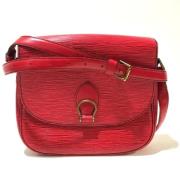 Louis Vuitton Vintage Pre-owned Tyg louis-vuitton-vskor Red, Dam