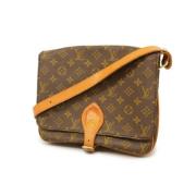 Louis Vuitton Vintage Pre-owned Tyg louis-vuitton-vskor Brown, Dam