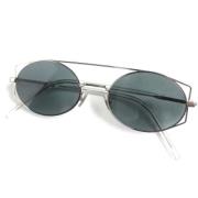 Dior Vintage Pre-owned Metall solglasgon Gray, Dam