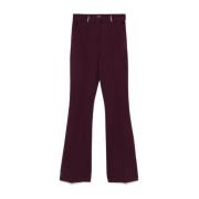 Liu Jo Lila Wide Leg Byxor Purple, Dam