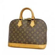 Louis Vuitton Vintage Pre-owned Tyg louis-vuitton-vskor Brown, Dam