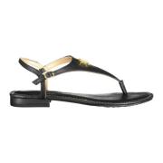 Ralph Lauren Fotbeklädnad Sandal DAM Svart Black, Dam