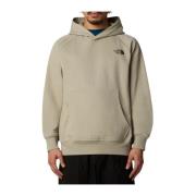 The North Face Redbox Hoodie Sweatshirt Gray, Herr