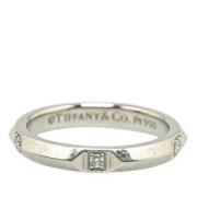 Tiffany & Co. Pre-owned Pre-owned Platina ringar Gray, Dam