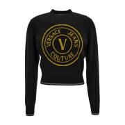 Versace Jeans Couture Tröjor Black, Dam