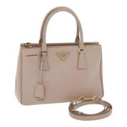 Prada Vintage Pre-owned Laeder handvskor Pink, Dam