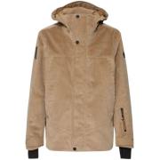 Moncler Stilig Vinterjacka för Män Beige, Herr