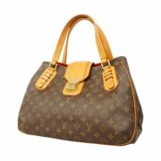 Louis Vuitton Vintage Pre-owned Tyg louis-vuitton-vskor Brown, Dam