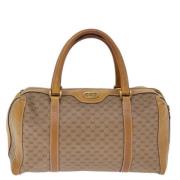 Gucci Vintage Pre-owned Canvas gucci-vskor Beige, Dam