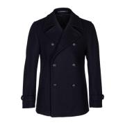 Tagliatore Herr Peacoat. Black, Herr