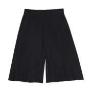 MM6 Maison Margiela Casual Svarta Polyester Shorts Black, Dam