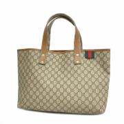 Gucci Vintage Pre-owned Plast gucci-vskor Brown, Dam