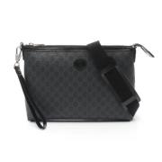 Gucci Vintage Pre-owned Canvas gucci-vskor Black, Dam