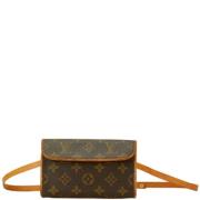 Louis Vuitton Vintage Pre-owned Laeder louis-vuitton-vskor Brown, Dam