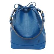 Louis Vuitton Vintage Pre-owned Laeder louis-vuitton-vskor Blue, Dam