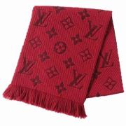 Louis Vuitton Vintage Pre-owned Ylle sjalar Red, Dam