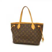 Louis Vuitton Vintage Pre-owned Tyg louis-vuitton-vskor Brown, Dam