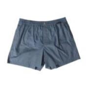 Dolce & Gabbana Blå Bomullsboxershorts Underkläder Blue, Herr