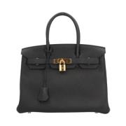 Hermès Vintage Pre-owned Laeder handvskor Black, Dam