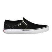 Vans Herr Svarta Atletiska Skor, Kontrast Sula Black, Herr