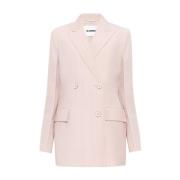 Jil Sander Dubbelknäppt oversizejacka Pink, Dam