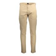 Gant Beige Slim Herrbyxor 5 Fickor Beige, Herr