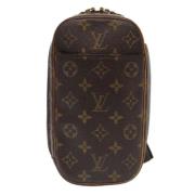 Louis Vuitton Vintage Pre-owned Canvas kuvertvskor Brown, Dam