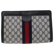 Gucci Vintage Pre-owned Laeder kuvertvskor Multicolor, Dam