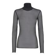 MVP wardrobe Misty Turtleneck Black, Dam