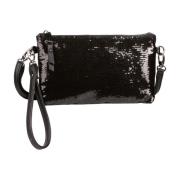 Gabor Svart Emmy Clutch för Kvinnor Black, Dam