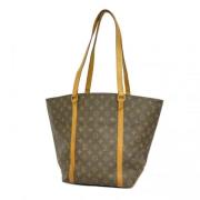 Louis Vuitton Vintage Pre-owned Tyg louis-vuitton-vskor Brown, Dam