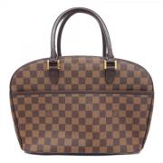 Louis Vuitton Vintage Pre-owned Tyg louis-vuitton-vskor Brown, Dam