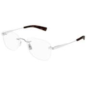 Saint Laurent Snygg Läder Axelväska White, Unisex