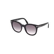 Tom Ford Stiliga solglasögon för modeentusiaster Black, Unisex