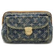 Louis Vuitton Vintage Pre-owned Canvas louis-vuitton-vskor Blue, Dam