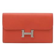 Hermès Vintage Pre-owned Laeder plnbcker Orange, Dam