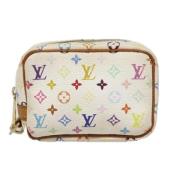 Louis Vuitton Vintage Pre-owned Canvas plnbcker White, Dam