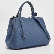 Louis Vuitton Vintage Pre-owned Laeder louis-vuitton-vskor Blue, Dam