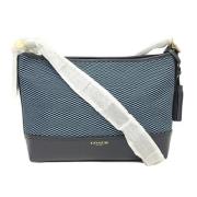 Coach Pre-owned Pre-owned Tyg axelremsvskor Blue, Dam