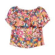 Eres Blomsterkraft Cardamone Top Multicolor, Dam