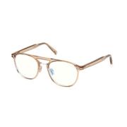 Tom Ford Stiliga solglasögon för modeentusiaster Beige, Unisex