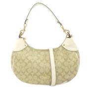 Coach Pre-owned Pre-owned Plast handvskor Beige, Dam