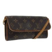 Louis Vuitton Vintage Pre-owned Canvas louis-vuitton-vskor Brown, Dam