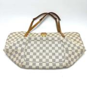 Louis Vuitton Vintage Pre-owned Tyg louis-vuitton-vskor White, Dam