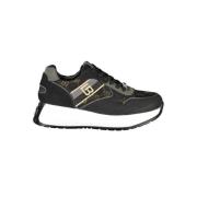 Laura Biagiotti Svart Polyester Sneaker Black, Dam