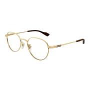 Gucci Stiliga Svarta Solglasögon Yellow, Unisex